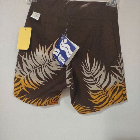 👍 Vintage Ocean Hawaiian Board Shorts Size XXS 23". NWT. K1 - Picture 1 of 8